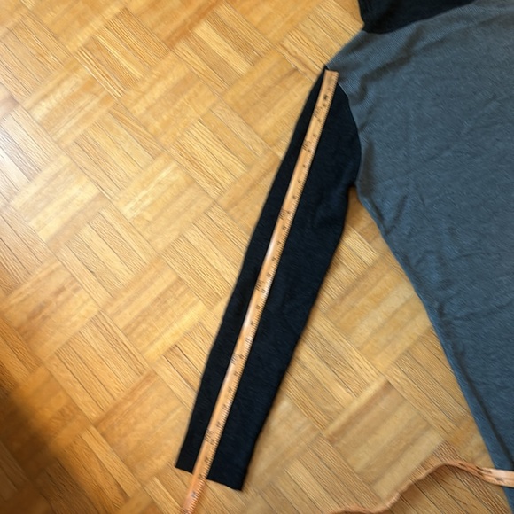 Pink Tartan Gray and Black Long Sleeve Turtleneck Dress - Picture 5 of 13